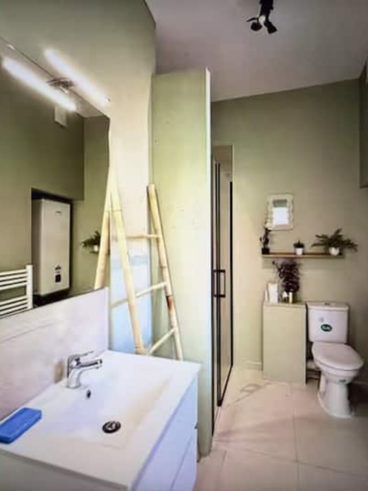 Nos appartements salle de bain douche lavabo toilettes appartement Nîmes cinéma